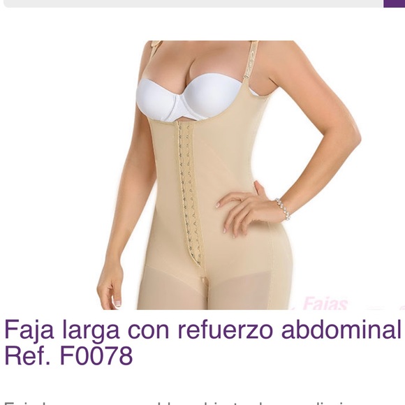 FAJA COLOMBIANA M&D LARGE GIRDLE SIZE S/M F0078 - Picture 4 of 11